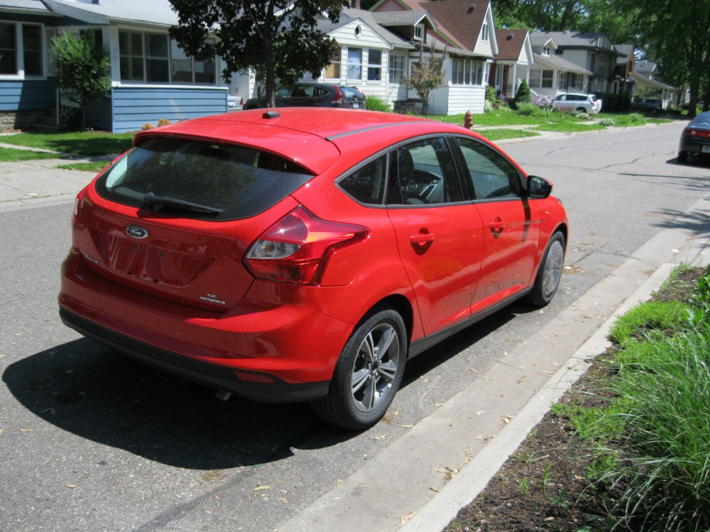 Ford Focus Side Rear View