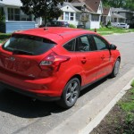 Ford Focus Side Rear View