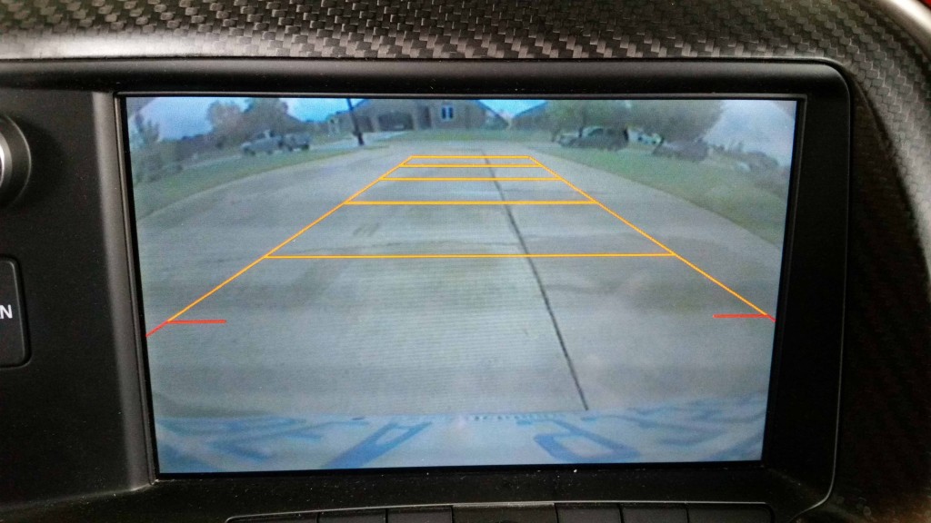 Chevrolet Corvette Backup Camera