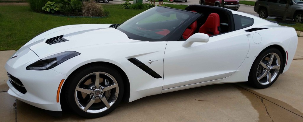 Chevrolet Corvette Topless Angle