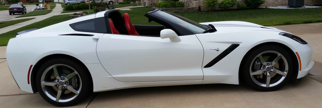 Chevrolet Corvette Topless Side