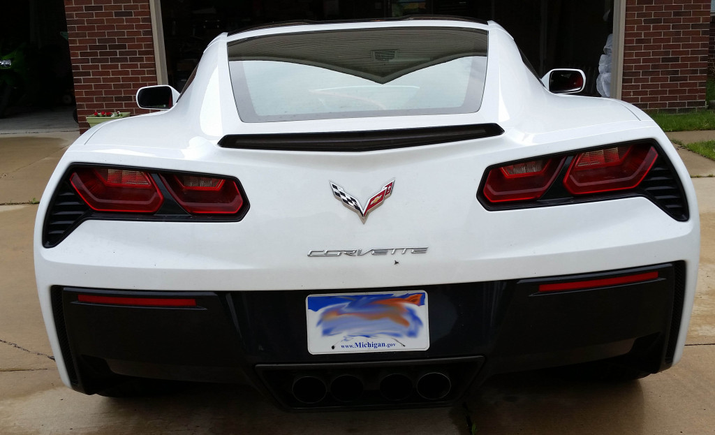 Chevrolet Corvette Rear View