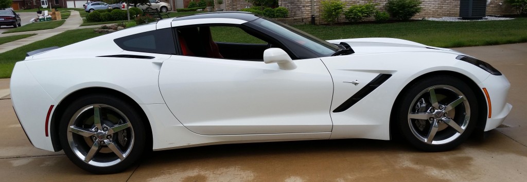 Chevrolet Corvette Side View