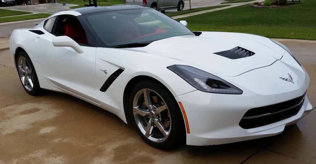 Chevrolet Corvette Front Side View